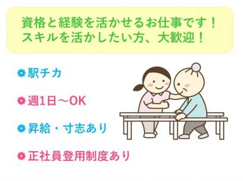 理学療法士 サービス付き高齢者向け住宅の機能訓練指導員 パート 駅チカ 週1日 Ok 大阪市東淀川区 アリス介護求人センター 大阪